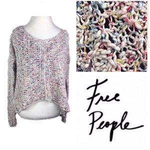 Free People Rainbow Sweater
